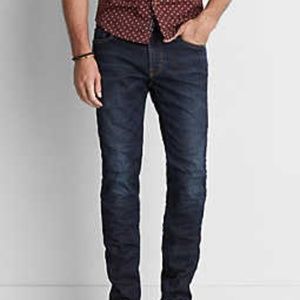 American Eagle Men's Dark Wash Slim Straight Jeans